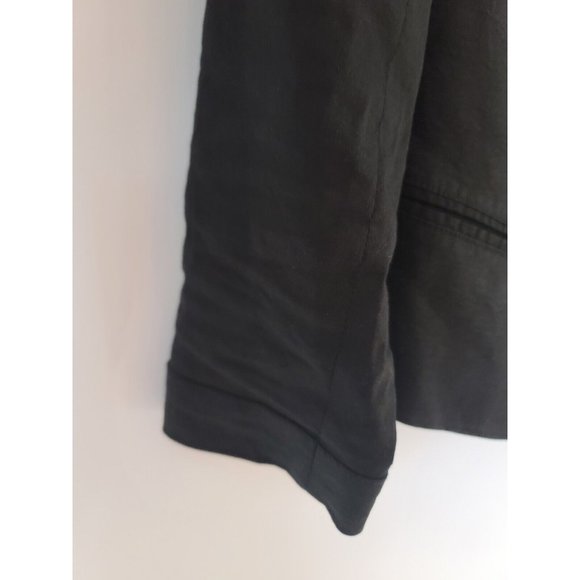 Bebe Blazer Jacket Size 8 Black - Picture 6 of 9